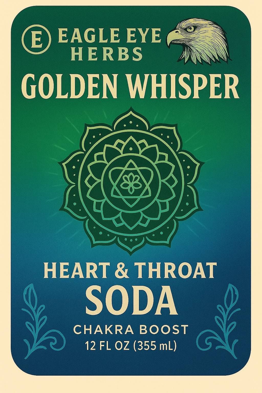 Golden Whisper - Heart & Throat Soda